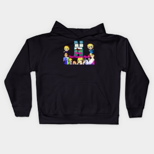 Newb Collage Kids Hoodie